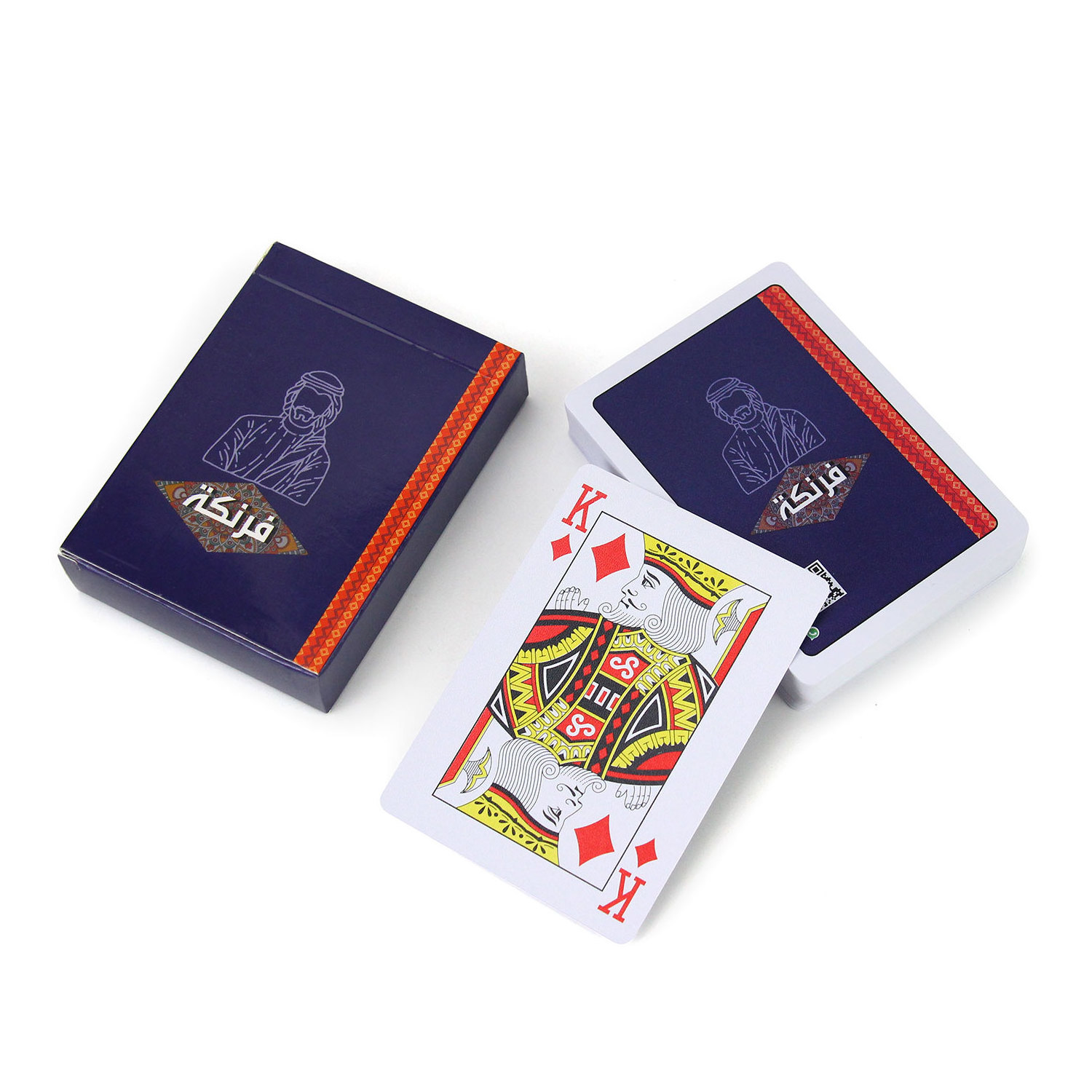 2024 Cheap Adult Custom Trading Printing Card And Box Boire Jeu De Carte Drinking Game Card Baloot table plastic poker card