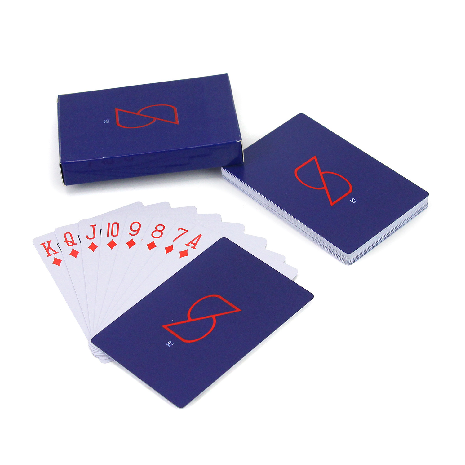 2024 Custom Logo 100% Waterproof Colorfast Durable Poker Wholesale Manufacturer Saudi 32 Cards Baloot 54 cards Playing Card