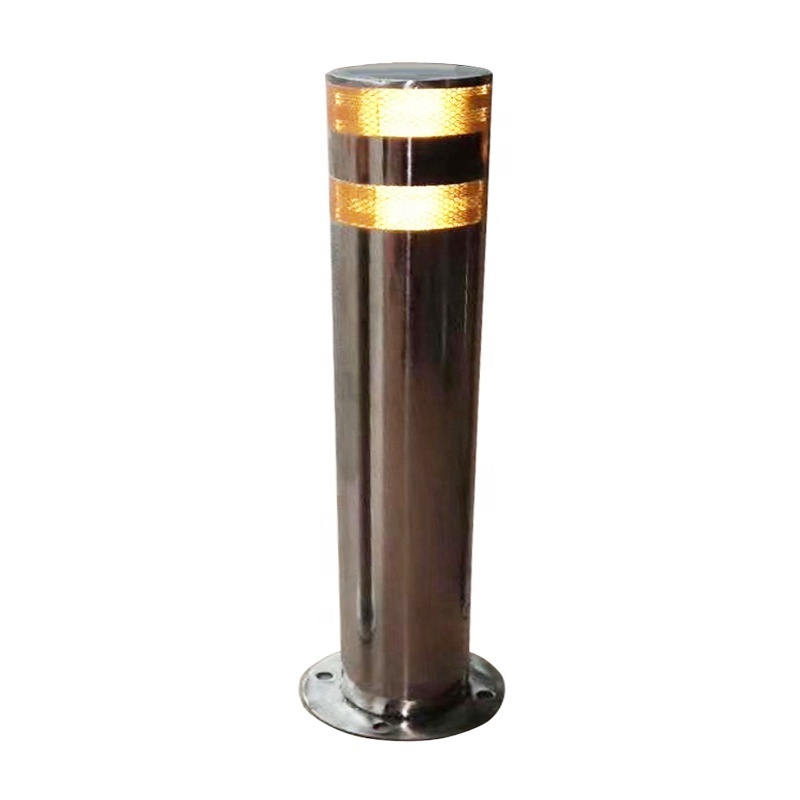 114 mm Fixed Bollards with Internal Lock 304 Stainless Steel Fixed Bollards Traffic Barrier