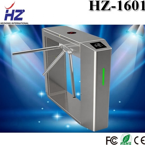 304 Stainless Steel Tripod Turnstile Mechanism Gate with Access Control