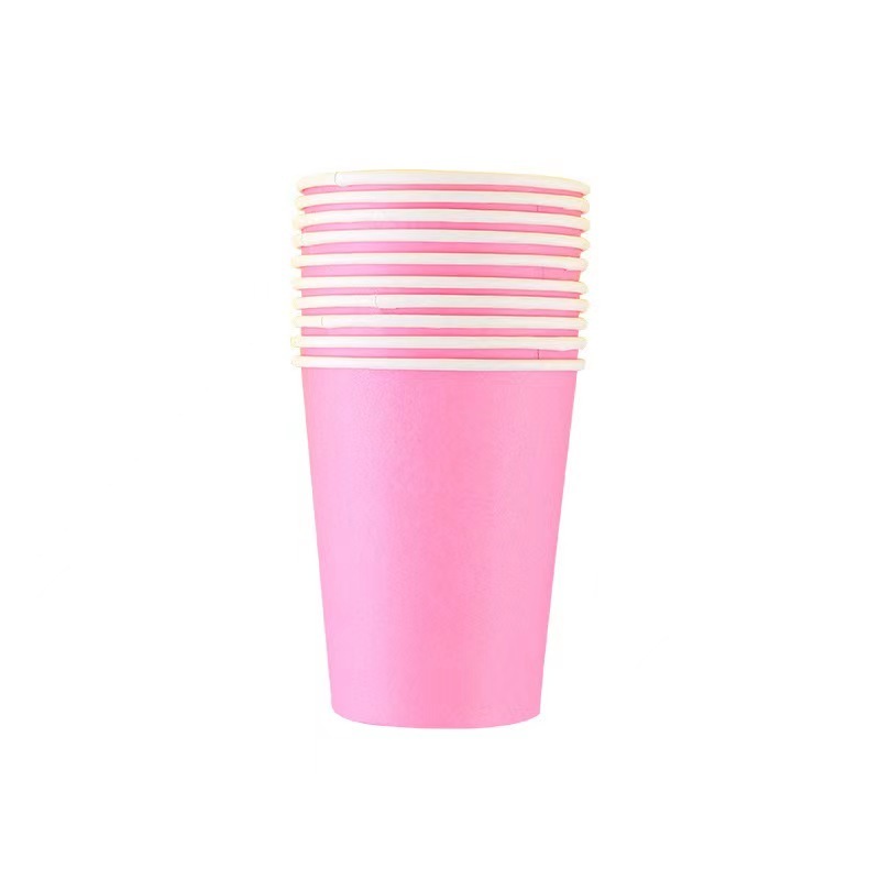 Ready to ship custom paper cup with lid logo 8 12 oz ice cream kraft coffee cupcake paper cake cups for water hot drinks cup