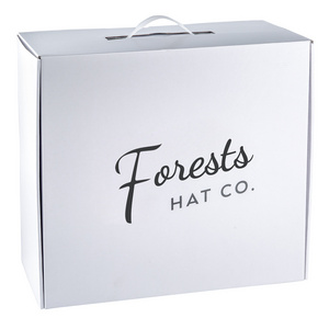 Hat Box Fedora Mailer Hat Traveller Shipping Box Large Custom Logo Packaging Hat Boxes Packaging