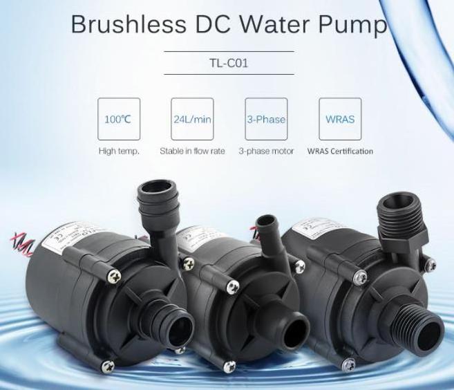 12v  dc brushless centrifugal hot water circulation small high pressure water pump