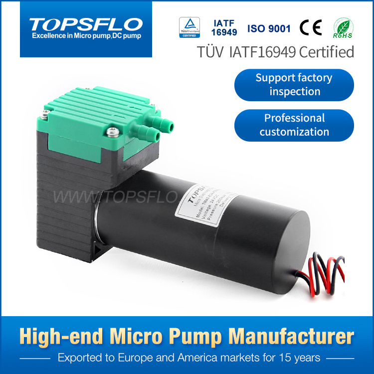 Factory direct sale TM40-E 12v 24v electric motor mini air dc brushless vacuum pump