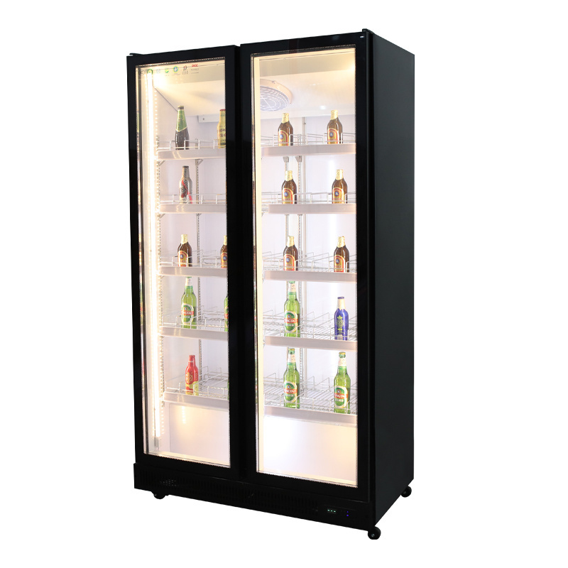 Wholesale High Quality Glass Ice Cream Showcase Chest Deep Freezer frezer