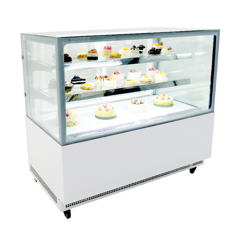 Display Fridge Refrigerated Table Cake Cabinet Freezer Display Door Manufacturer Refrigerator Cake Display Case