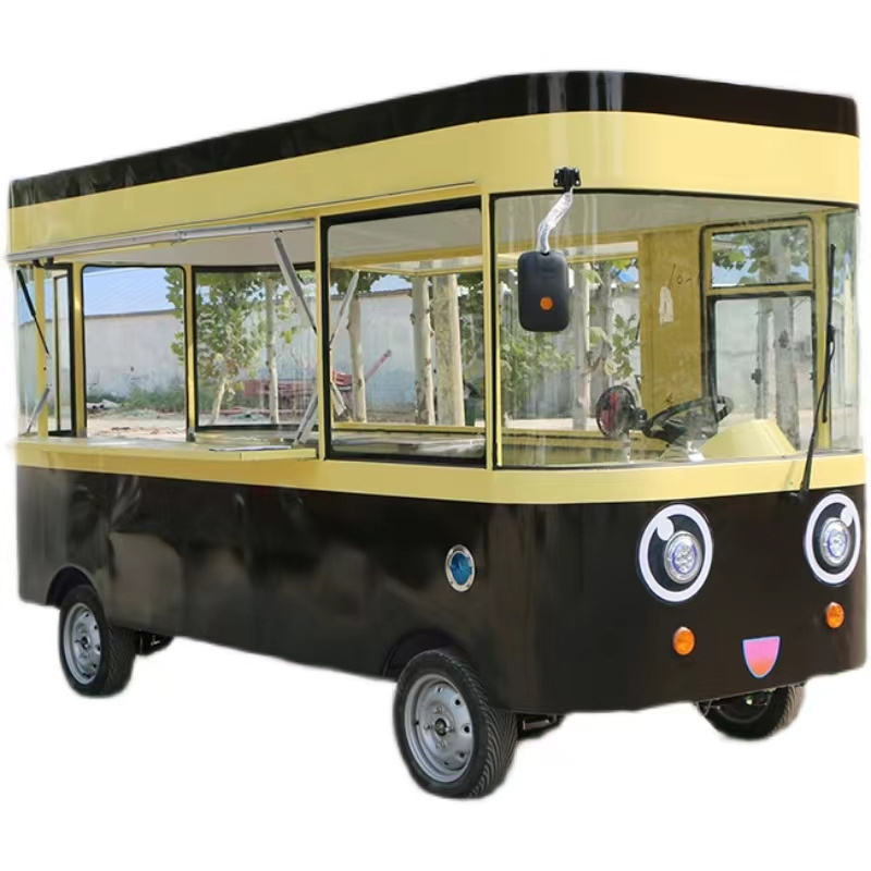 2023Best Selling for Mobile Fast Food Cart Trailer  Customised Kitchen Customized Mobile Food Car