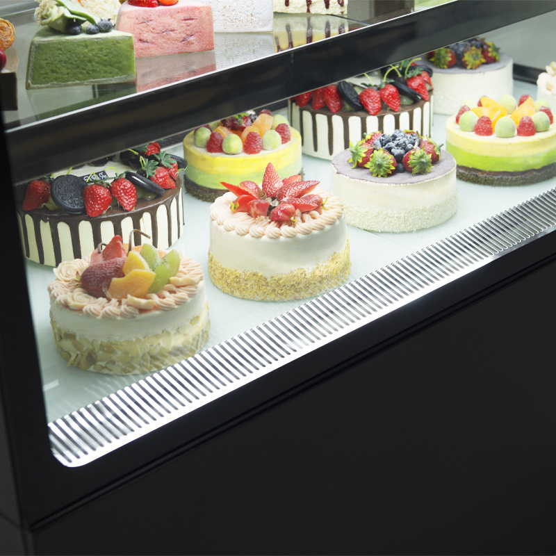 Display Fridge Refrigerated Table Cake Cabinet Freezer Display Door Manufacturer Refrigerator Cake Display Case