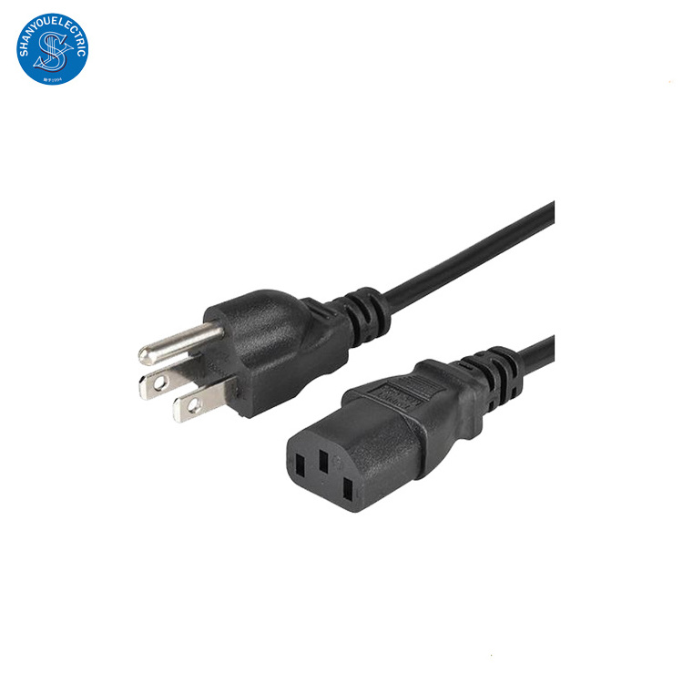 Custom NEMA5-15P to C13 Plug Power Cable