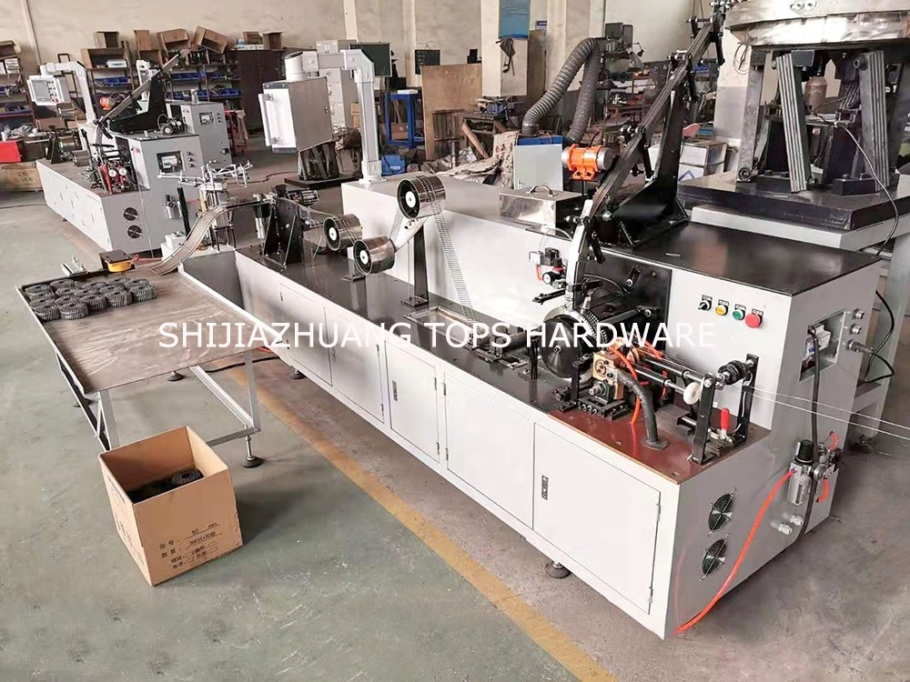 New Patent automatic steel wire coil nail making machine