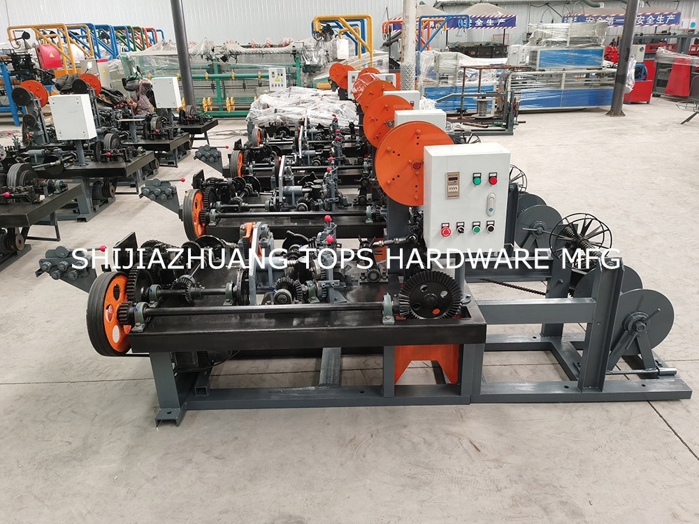 manufacturer knitting double twist machine making barbed wire machine for sale