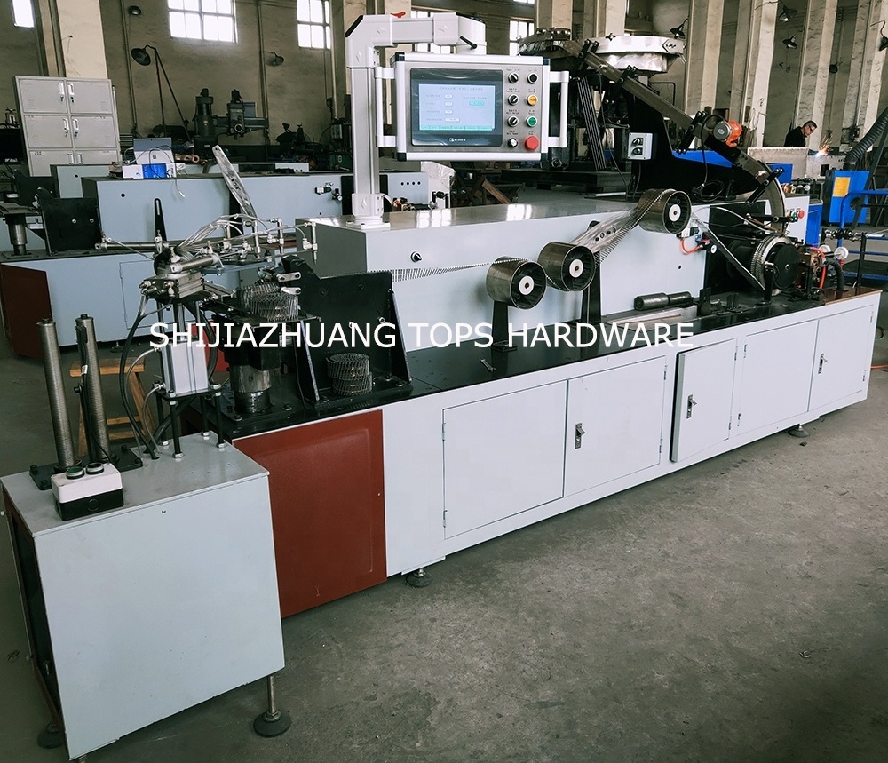 New Patent automatic steel wire coil nail making machine