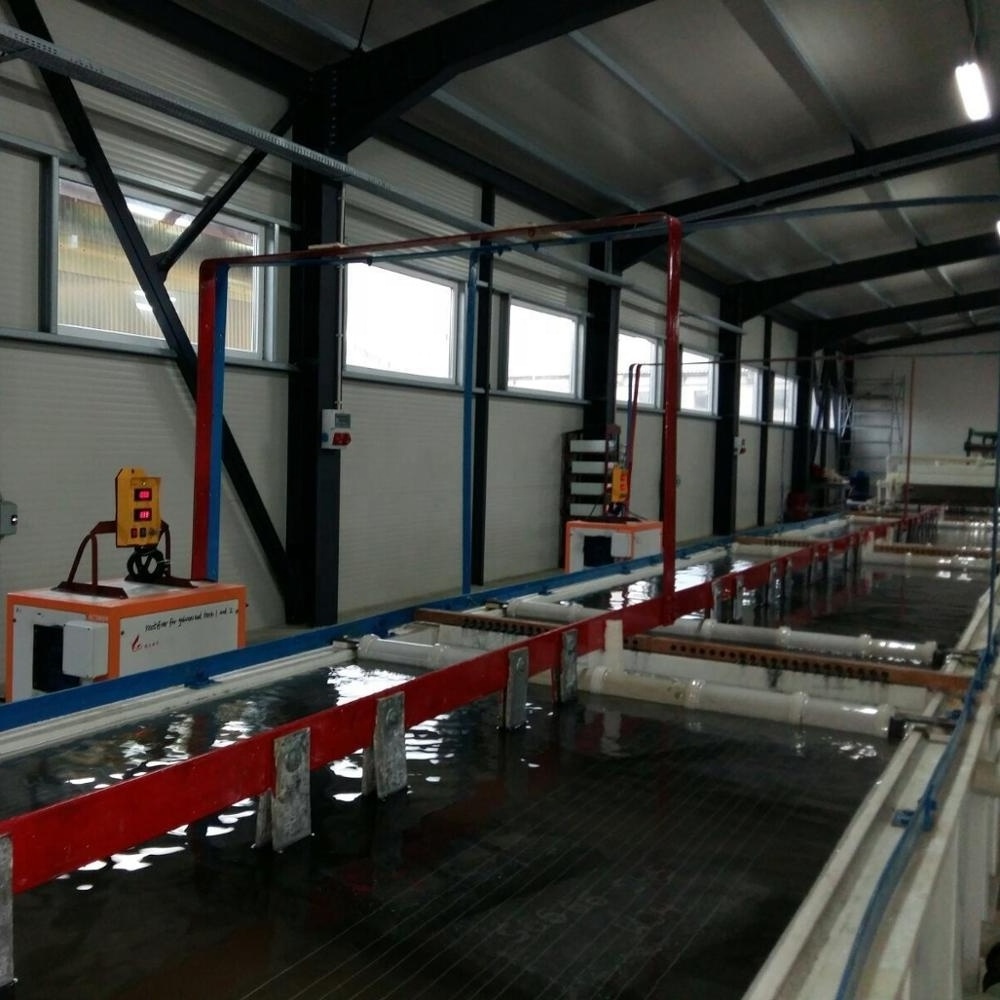 electro galvanized wire production line cold galvanizing machine