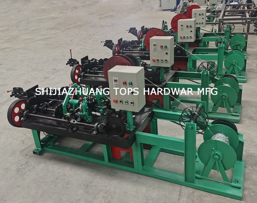 manufacturer knitting double twist machine making barbed wire machine for sale