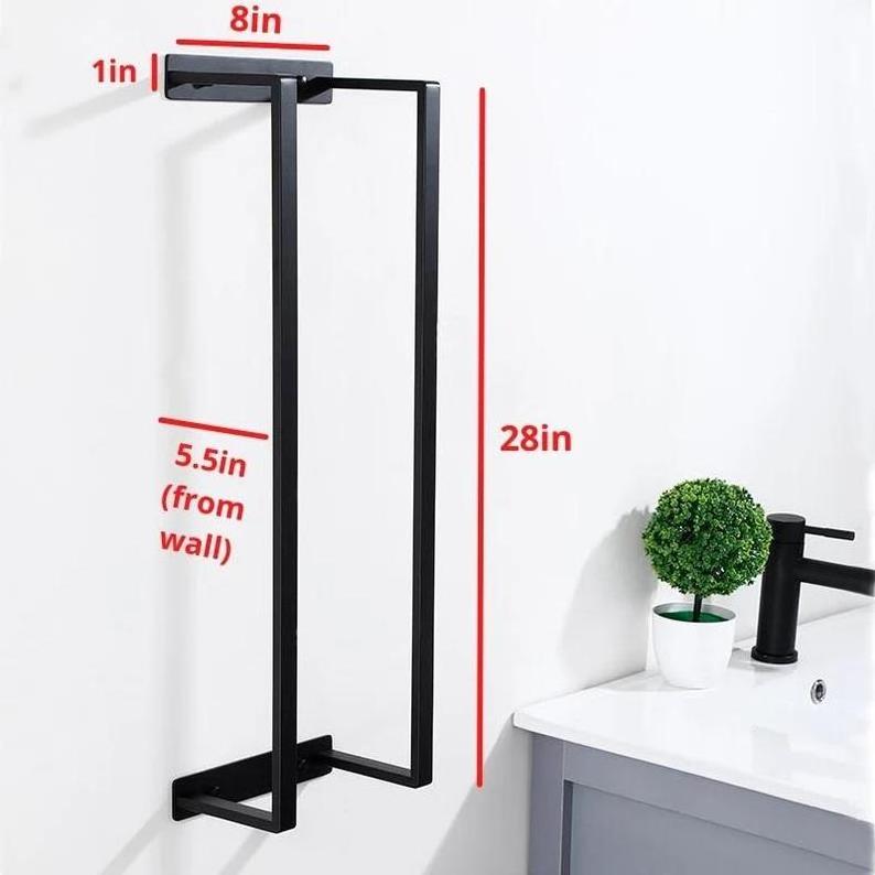 TS Hot Sale & High Quality Towel Rack Wall Mounted Towel Heater Rack Towel Rack Wall Mounted For Bathroom