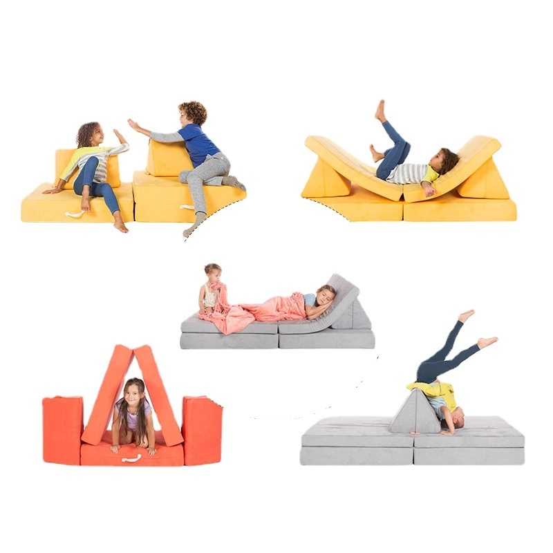 TS Sofa juego ninos child folding fun square sensory kids baby modular magnetic children foam play sofa nugget couch