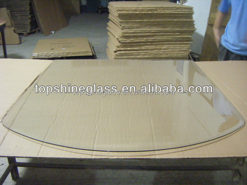 5mm 6mm Tempered Office glass chair mats / ASTM US standard