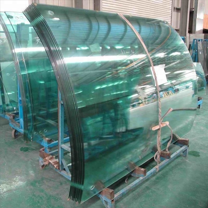 China manufacturer standard size flat curved tempered glass prices