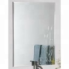 Decorative wall mounted tempered glass bevelled mirror panels