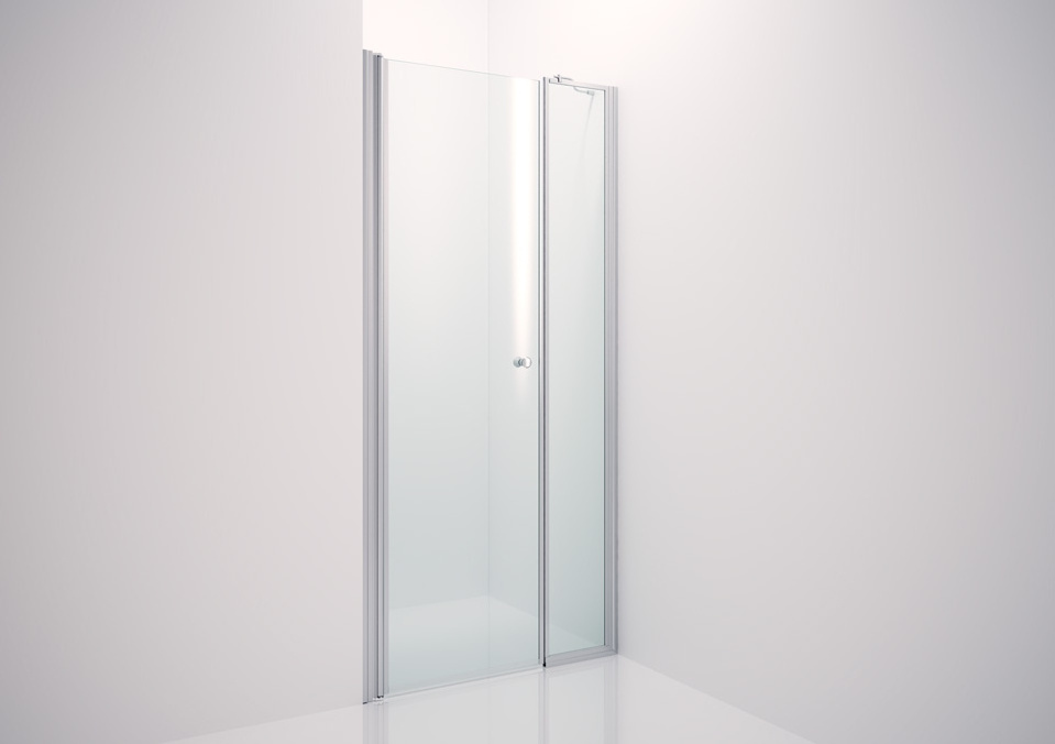 Modern Clear Tempered Glass safety shower door