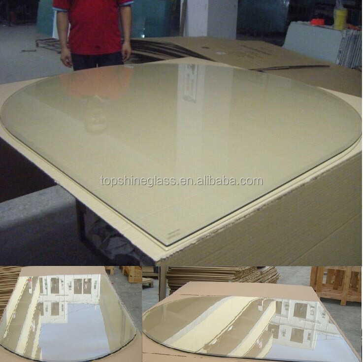 5mm 6mm Tempered Office glass chair mats / ASTM US standard