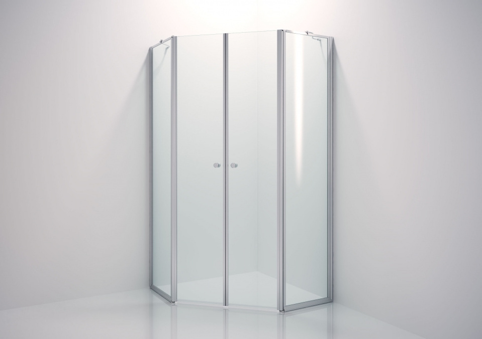 Modern Clear Tempered Glass safety shower door