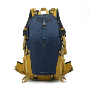 Hiking Camping Mountain Climbing Cus Unisex Waterproof Nylon Backpack with Canvas Lining Multi-Function Rain Cover for Outdoor