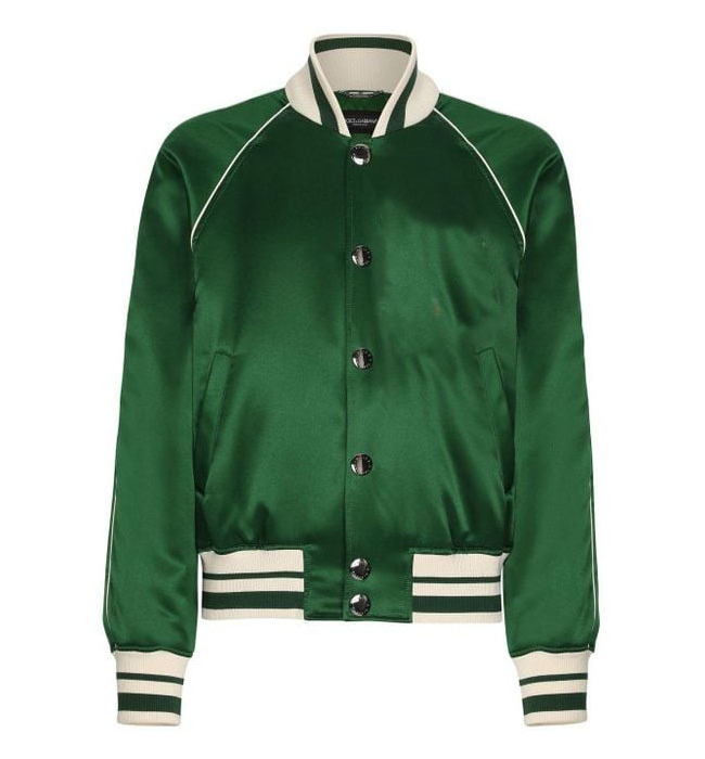 Custom green satin bomber jacket Custom Made Satin  Jacket Satin Baseball  silk Jacket