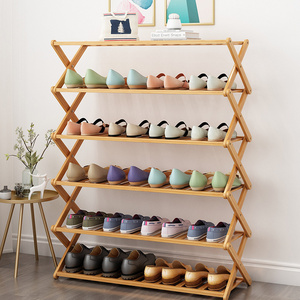 Living room furniture wooden portable storage shelves cabinet modern shoe organizer shoe racks