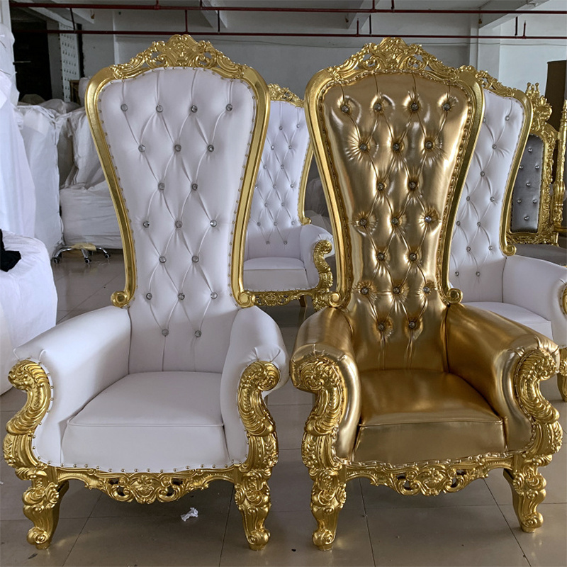 wholesale wedding event throne royal chairs high quality wedding high back King Wedding Chair