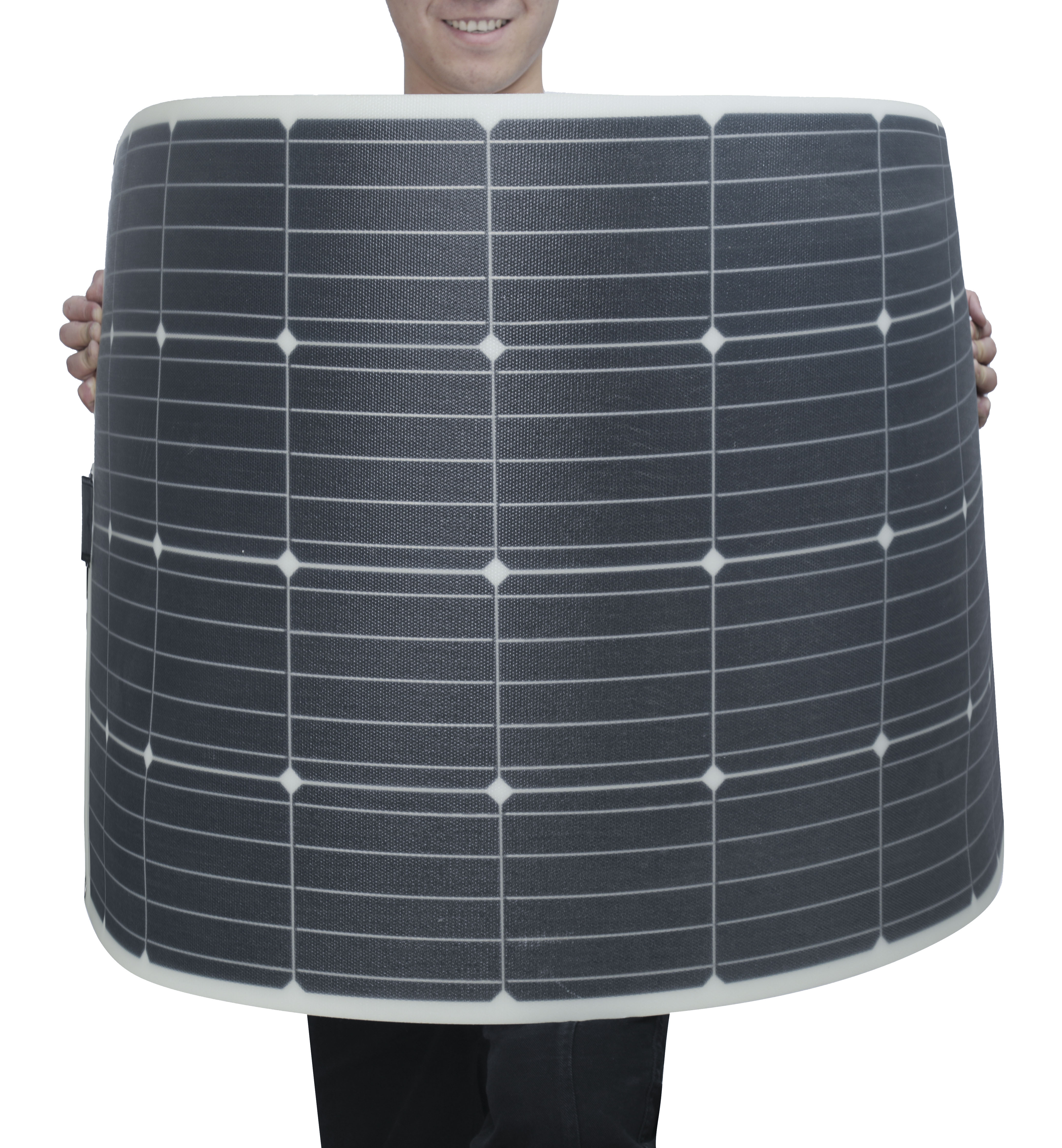 A Grade Portable Semi Flexible Mono ETFE Solar Panels 300W 370W 375W For RV BIPV Solar System