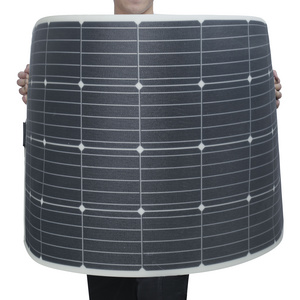 A Grade Portable Semi Flexible Mono ETFE Solar Panels 300W 370W 375W For RV BIPV Solar System