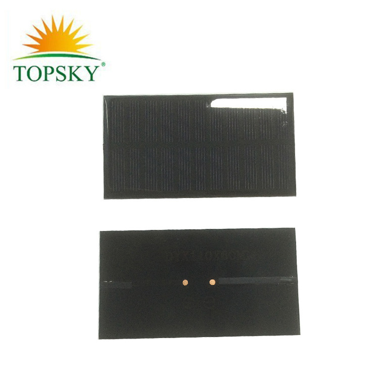 Customized 1.2W 6V Small Solar Panels Epoxy Mini Solar Cell Solar Panel For Battery Charger