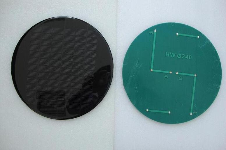 Customized 1.2W 6V Small Solar Panels Epoxy Mini Solar Cell Solar Panel For Battery Charger