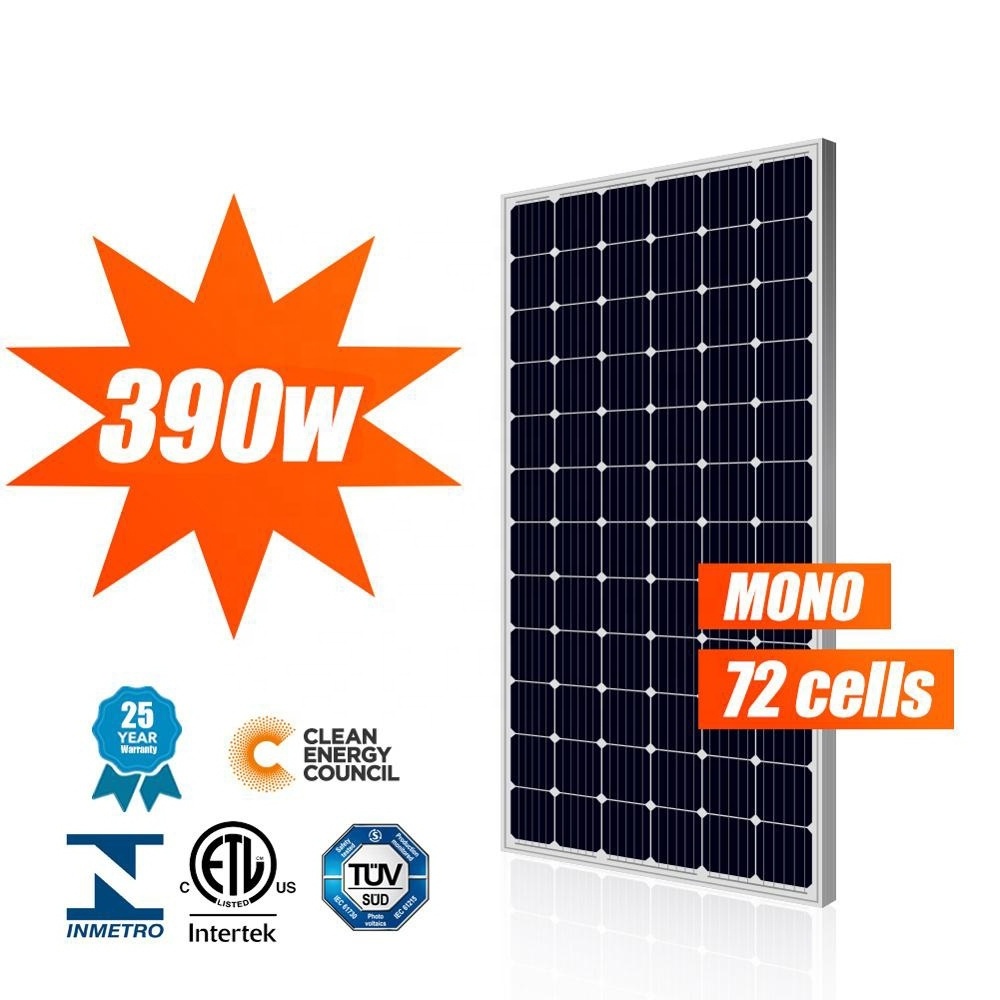 JA GCL Risen TP Energy Trina mono solar panel 300 watt 370W 375W 390W 400W 430W for on grid solar generator