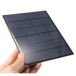 Customized 1.2W 6V Small Solar Panels Epoxy Mini Solar Cell Solar Panel For Battery Charger