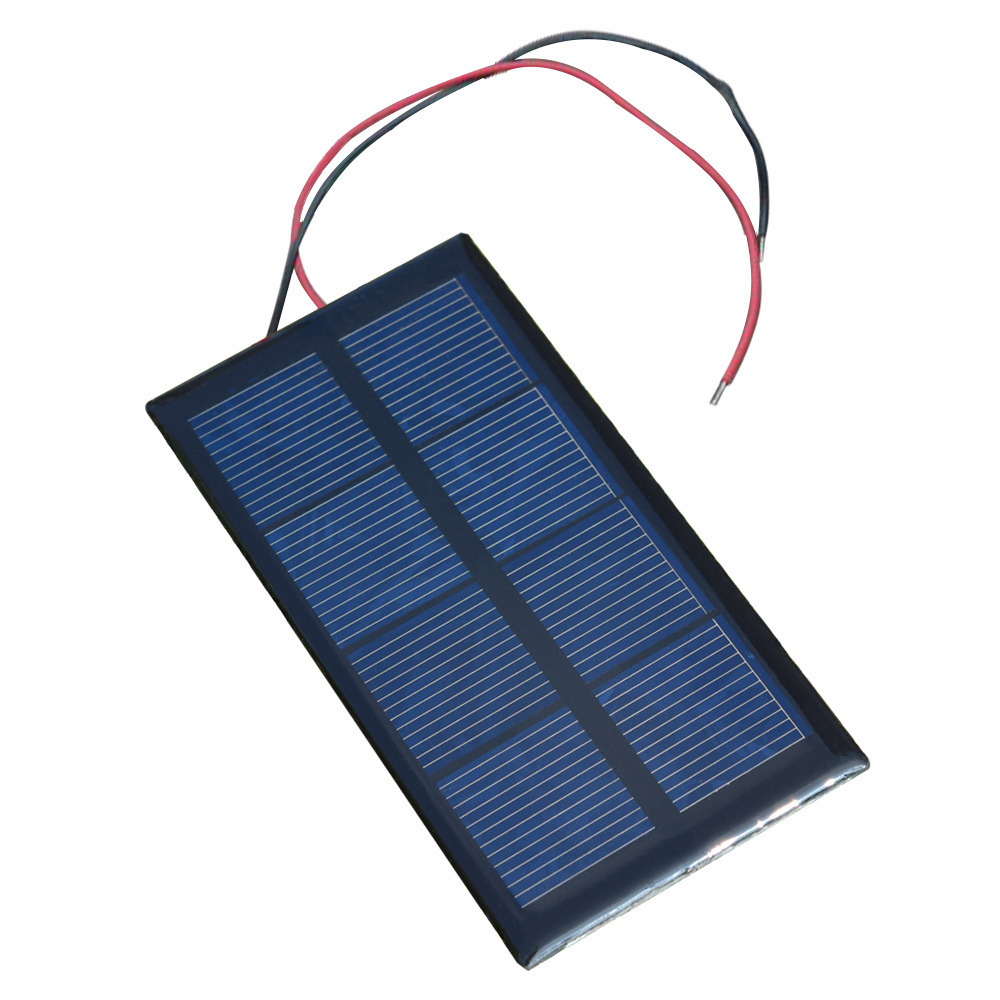 Custom made epoxy low price small size waterproof 5v 6v 0.5w 1w 2w mini solar panel