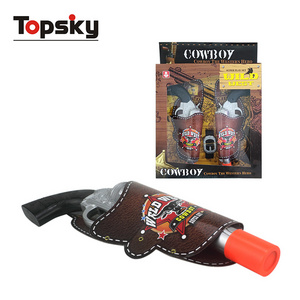 Cowboy gun rifle western style hero toys big pistol gun for kids sound gun roleplay fighting toys set