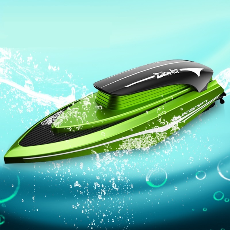 2.4G RC Racing Boats Electric Rowing Model Boat Outdoor High speed Remote Control Boat Battery Toys For Kids