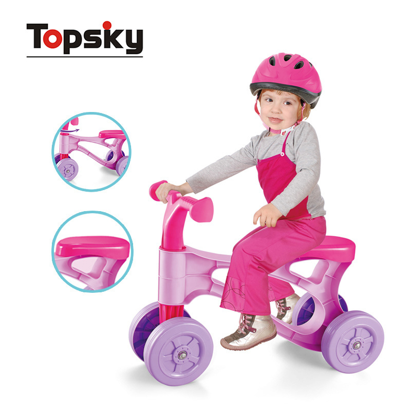 New model custom toy baby ride on car children balance 4 wheel bike ride on bike