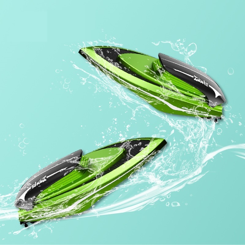 2.4G RC Racing Boats Electric Rowing Model Boat Outdoor High speed Remote Control Boat Battery Toys For Kids