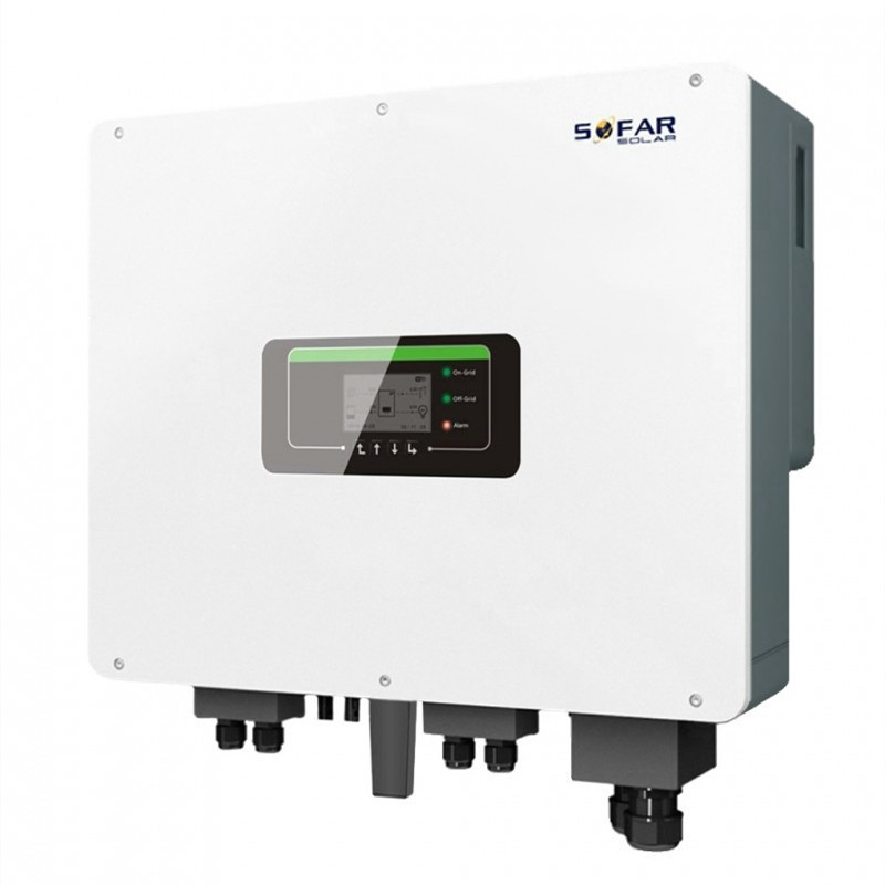 Growatt Sofar Solis 5kw 6kw 8kw 10kw 15kw 20kw sofar hybrid inverter 1 Phase 3Phase On-Grid/Off-grid with Energy Storage