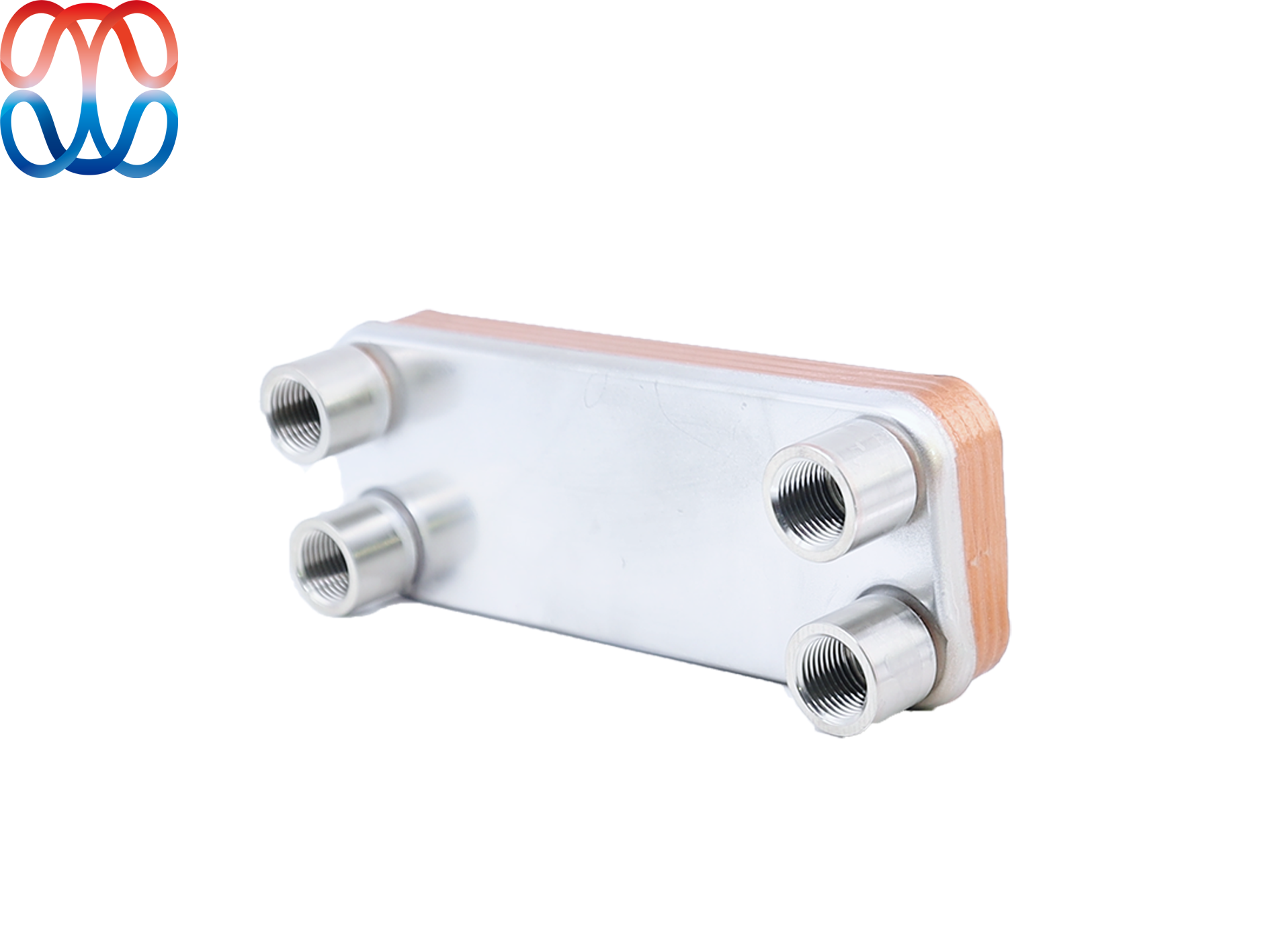 High Quality Plate Brazed Heat Exchanger Refrigeration Oil Cooler Gas Boiler Plate Shell Customize Plate Heat Exchanger