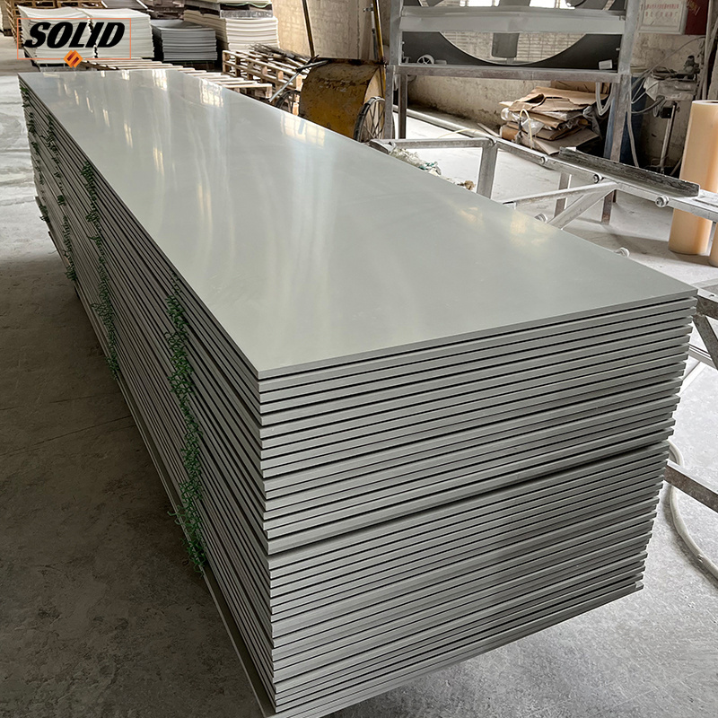 Wholesale customized 6mm 12mm 30mm Thickness Resin Stone Slab Engineered Stone Artificial Stone panel