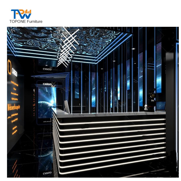 Unique design for night club Lounge bar furniture sets night club bar counter design night club  bar furniture