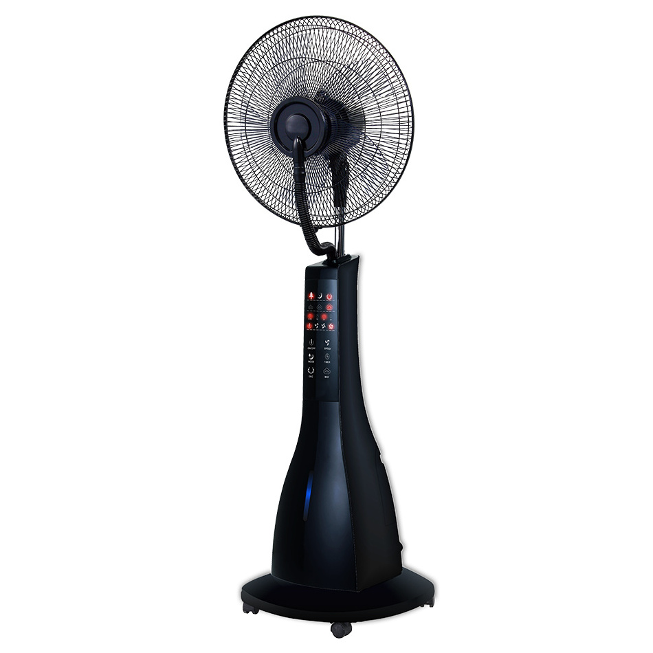 Fans Cooling Air With Five Wheels to Move Fan Humidifier With Mist Stand Fan