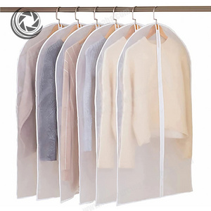 Garment Bag Suit Coat Dress Clothing Protection Dust Cover Peva Proof Storage Organizer For Closet Transparent Clothes Cover