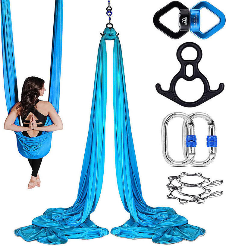 Air Yoga Hammock For Aerial Yoga Fly Dance Aerial Silks Yoga Swing Kit Hammock