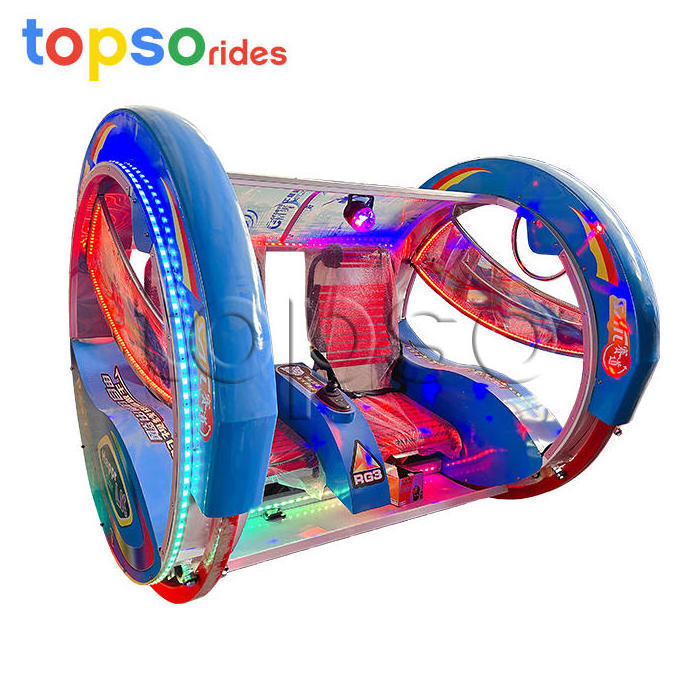 Fun Fair Playground 180 Rolling Cars Happy Balance Car Happy Swing Car Rides For Sale