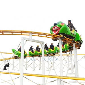 [topso]attractive Kids Amusement Rides Worm Coaster Cheap Backyard Mini Wacky Worm Roller Coaster For Sale